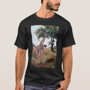 Giraffe STANDING TALL Mens Tshirt