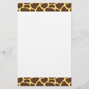 Giraffe Stationery