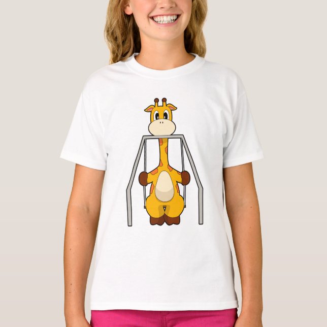 Giraffe Swing T-Shirt (Front)