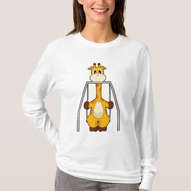 Giraffe Swing T-Shirt (Front)