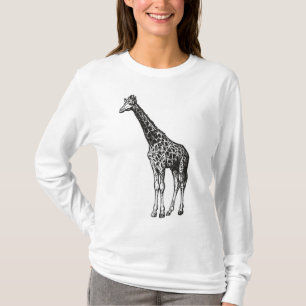 Giraffe T-shirt, Animal Print, Wild Animals, T-Shirt
