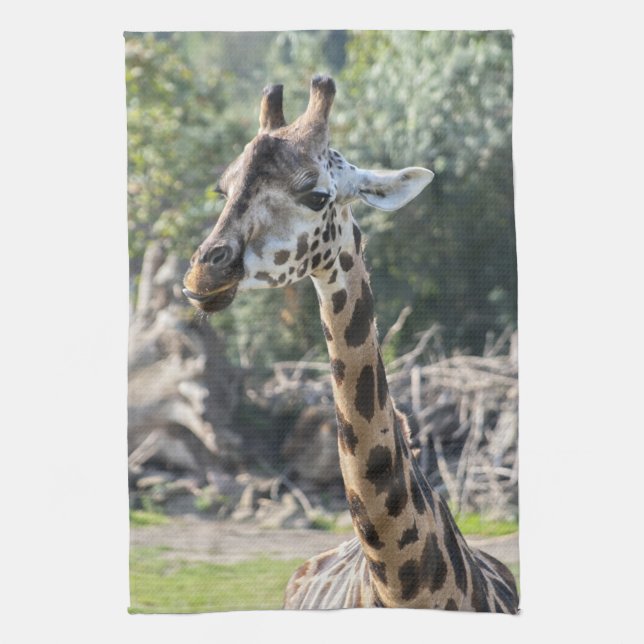 Giraffe Tea Towel (Vertical)