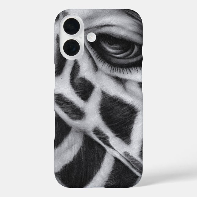 Giraffe The Eye  Case-Mate iPhone Case (Back)