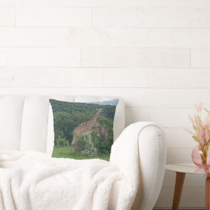 Giraffe throw Pillow