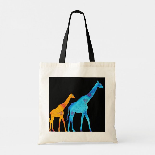 Giraffe Tote Bag (Back)