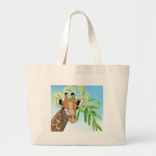 Giraffe Tote Bags