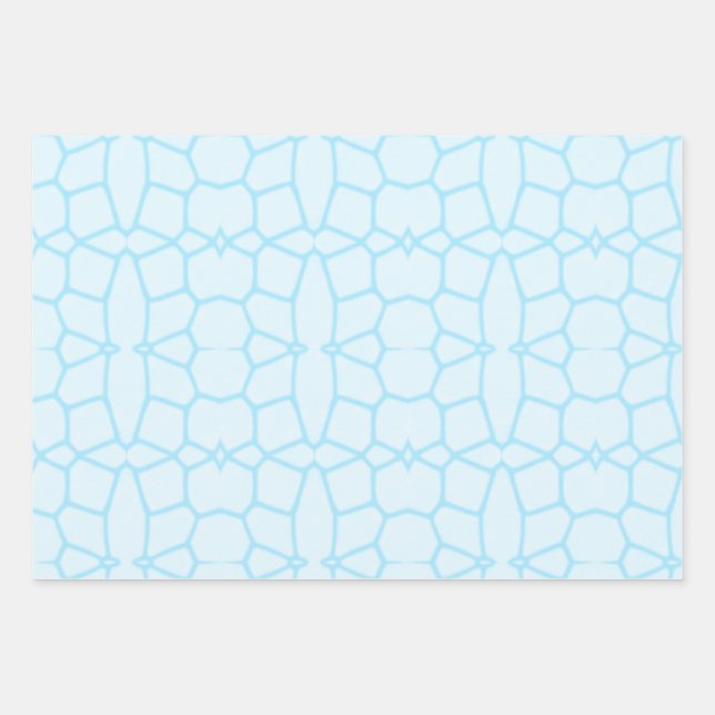 Giraffe Tower Birthday Wrapping Paper Sheet (Front)