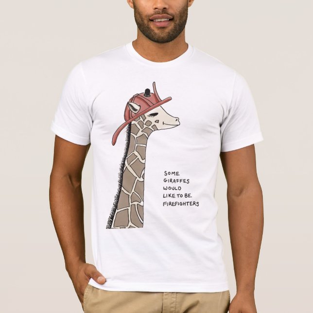 giraffe trivia T-Shirt (Front)