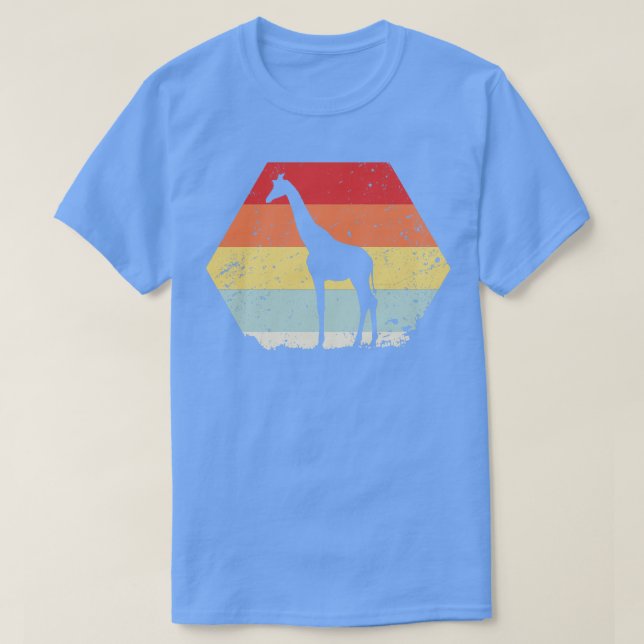 Giraffe Vintage 1 T-Shirt (Design Front)