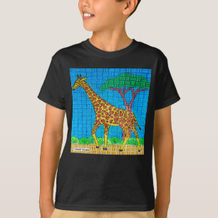 Giraffe (vivid) - Boy's Basic T-Shirt