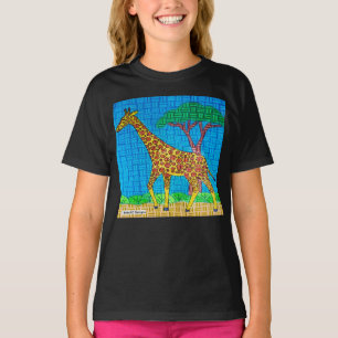 Giraffe (vivid) - Girl's Basic T-Shirt