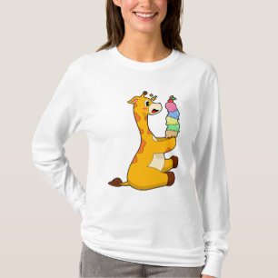 Giraffe Waffle ice cream T-Shirt