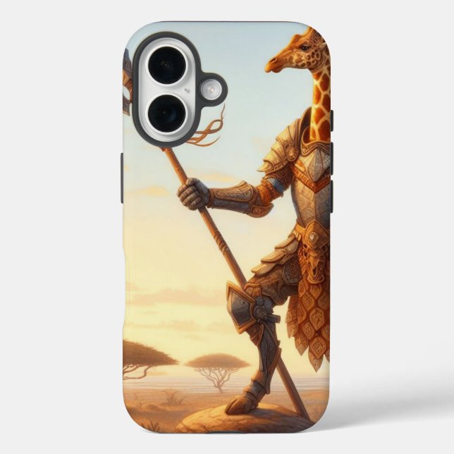 Giraffe warrior Case-Mate iPhone case (Back)