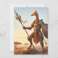 Giraffe warrior