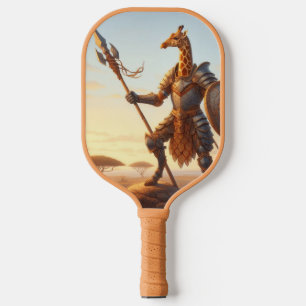 Giraffe warrior pickleball paddle