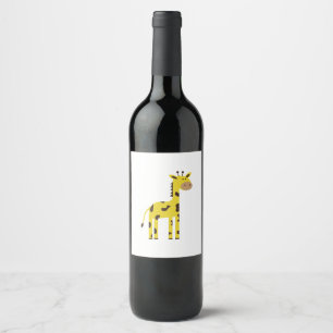 Giraffe Wine Label