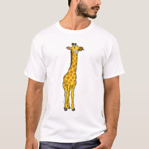 Giraffe with Daisy T-Shirt