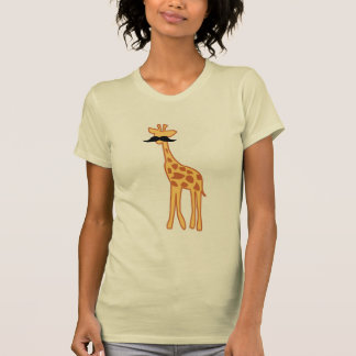 Giraffe with moustache T-Shirt