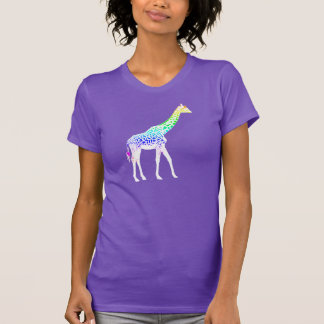 Giraffe with Rainbow Spots T-Shirt