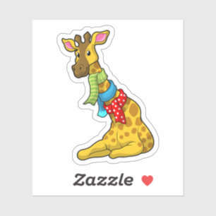 Giraffe with Scarf