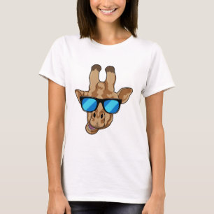 Giraffe with Sunglasses T-Shirt