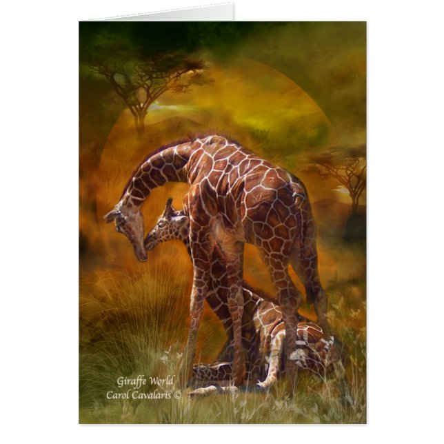 Giraffe World ArtCard (Front)