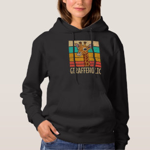 Giraffeholic Quote For A Giraffe Hoodie