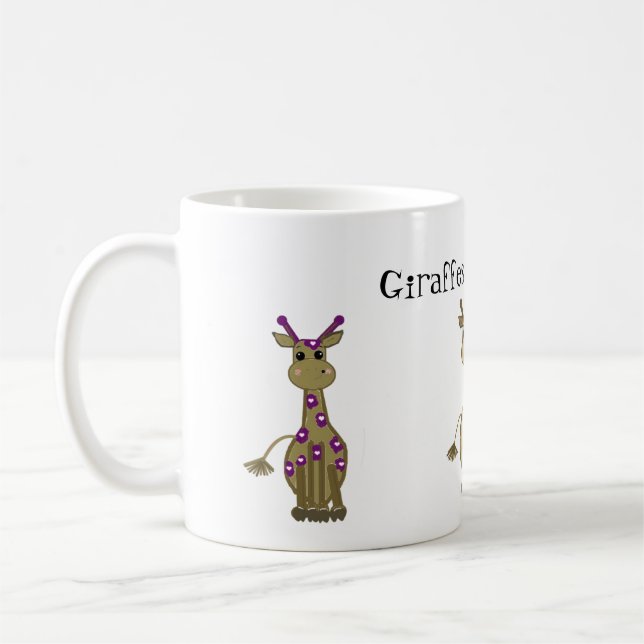 Giraffes are Cool Coffee Mug (Left)