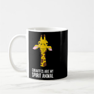 Giraffes Are My Spirit Animal  Giraffe 1  Coffee Mug