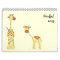 Giraffes Calendar 2013. Cute Cartoons
