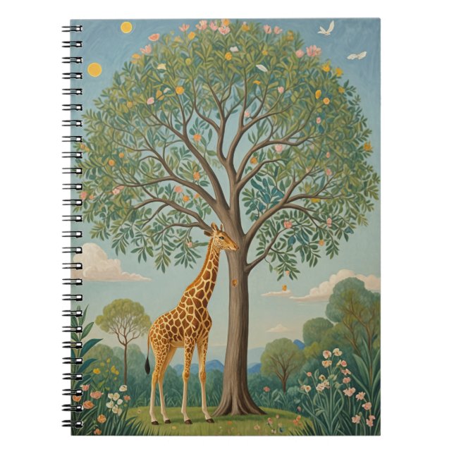 Giraffe's Canopy Notebook (Front)