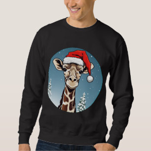 Giraffes Christmas Sweatshirt