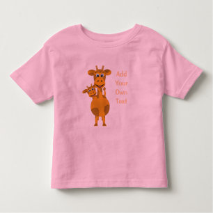 Giraffes Customise Toddler T-Shirt