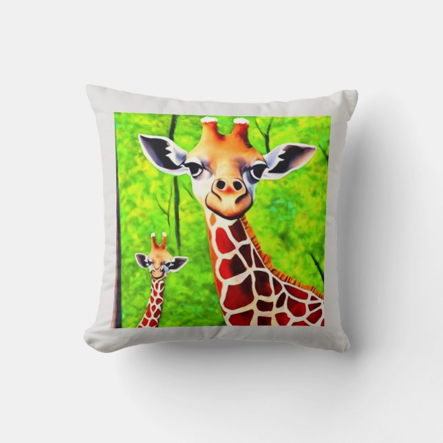 Giraffe's eye cushion (Front)