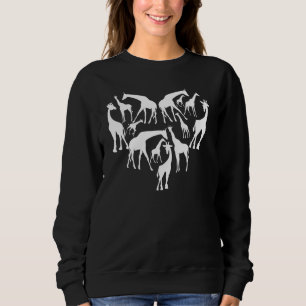 Giraffes   Giraffe Heart Cute Giraffe   Giraffe Sweatshirt