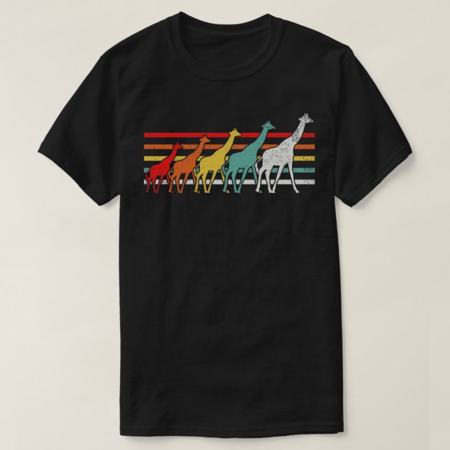 Giraffes Giraffe Lover T-Shirt (Design Front)