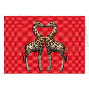 Giraffes In Love