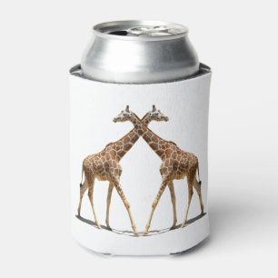 GIRAFFES IN PASSING CAN COOLER