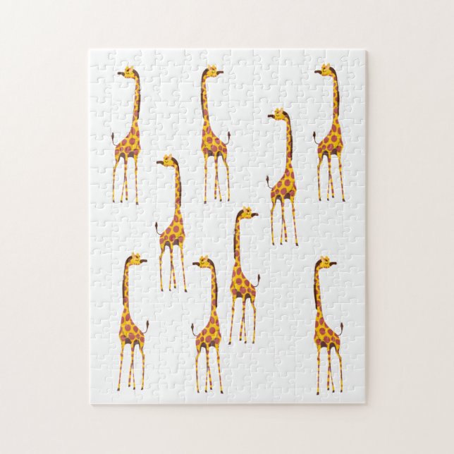 Giraffes Jigsaw Puzzle (Vertical)