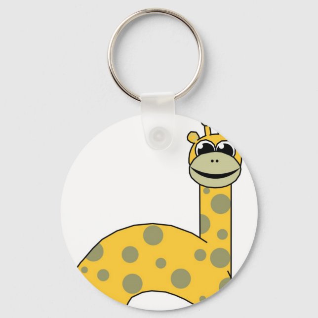 Giraffes Key Ring (Front)