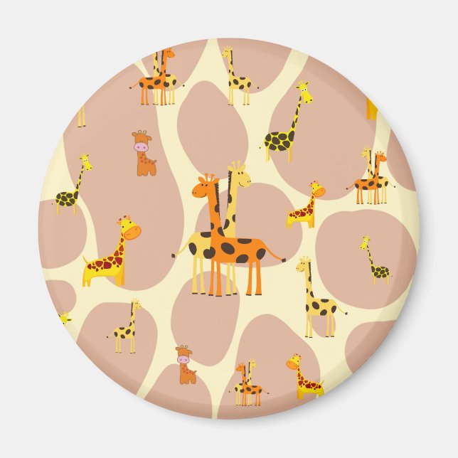 Giraffes Magnet (Front)