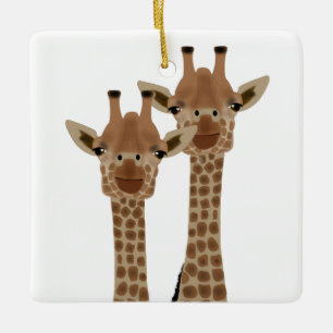 Giraffes Ornament