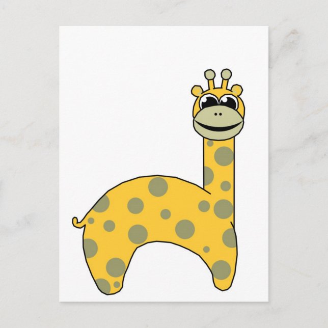 Giraffes Postcard (Front)