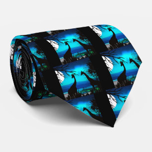 Giraffes Tie