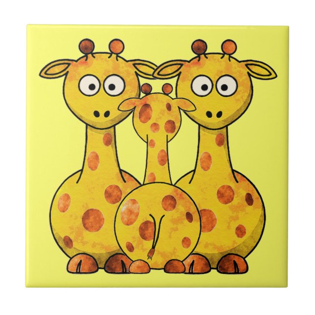 GIRAFFES Tile (Front)