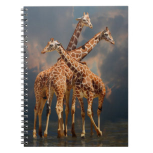 GIRAFFIC FANTASY SPIRAL NOTEBOOK