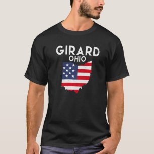 Girard Ohio USA State America Travel Ohioan Premiu T-Shirt