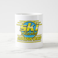 Girdwood Alaska 80s ski logo