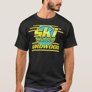 Girdwood Alaska 80s ski T-Shirt