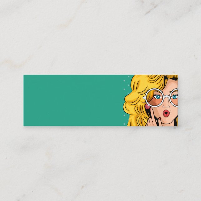 Girl #1 mini business card (Front)